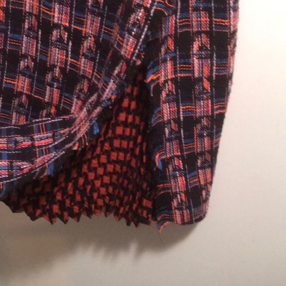 New Eva Franco Tweed Fringe skirt sz 10 - Picture 4 of 8